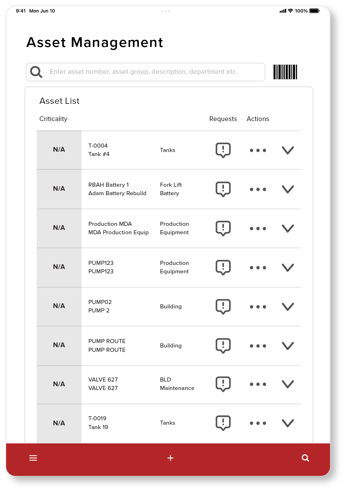 Asset Management with Mobility Oracle EAM