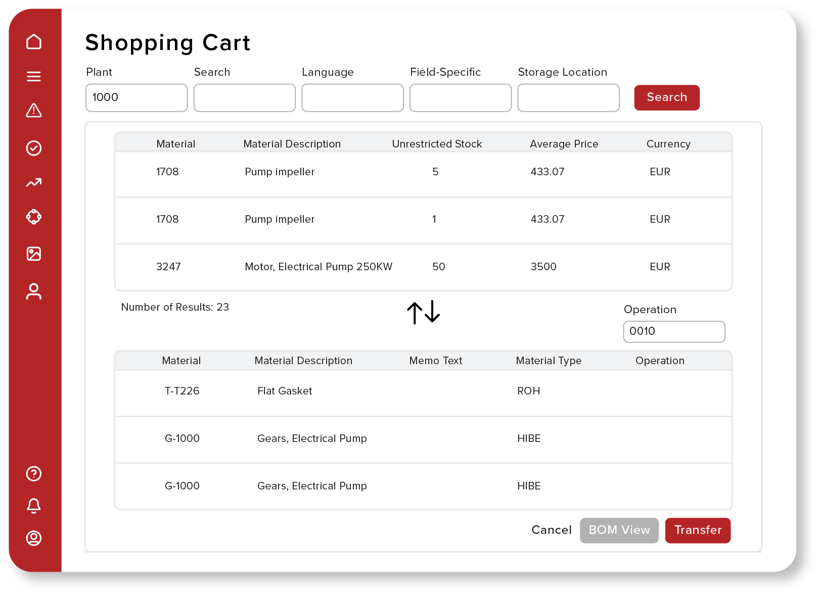 Shopping Cart