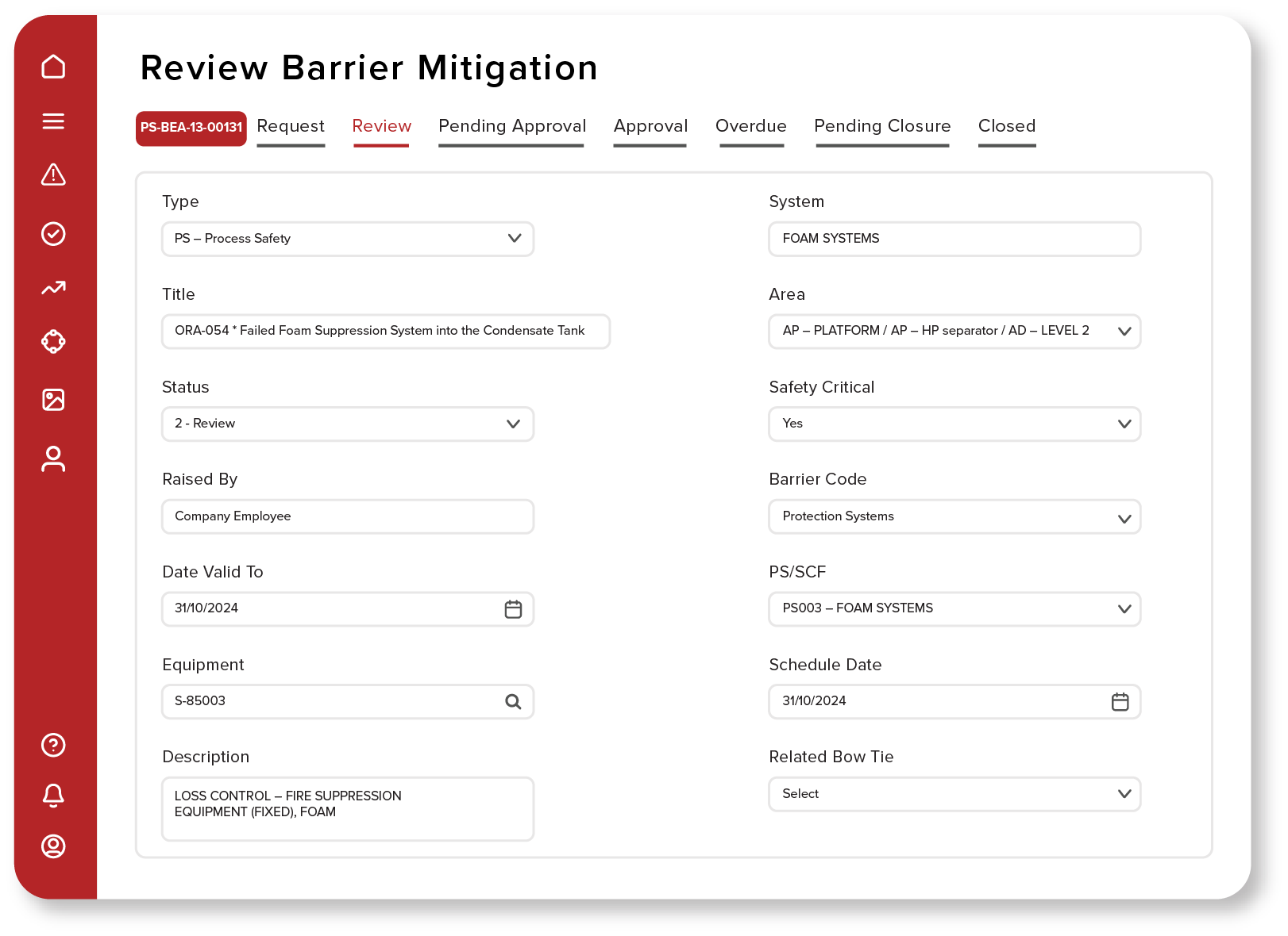 Easily manage mitigation streams with barrier management software - RiskPoynt