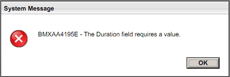 ibm maximo erp error
