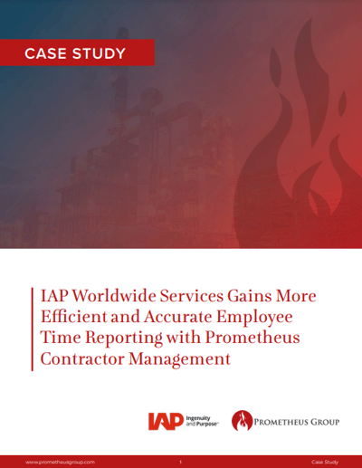 IAP Worldwide Services Gains More Efficient and Accurate Employee Time Reporting with Contractor Management Time