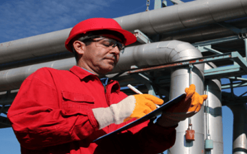 Maintenance planner looks over the tasks he has assigned 