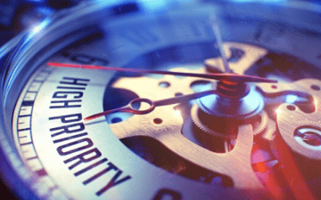 High priority work deserves timely attention