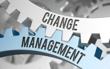 The gears of change and management line up