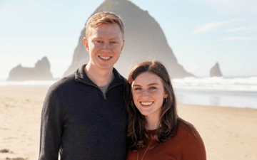 Stephen and his wife 