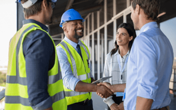 Maintenance managers meet with contractors 