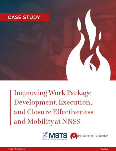 Improving Work Package Development, Execution, and Closure Effectiveness and Mobility at NNSS