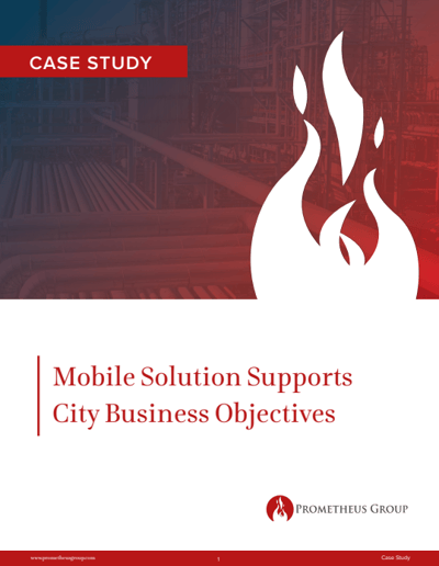 Mobile Solution Supports City Business Objectives