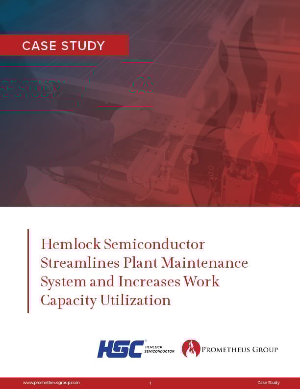Hemlock Semiconductor Streamlines Plant Maintenance Systeming