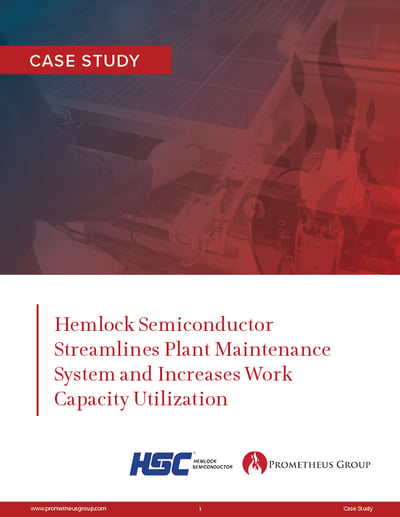 Hemlock Semiconductor Streamlines Plant Maintenance System and Increases Work Capacity Utilization