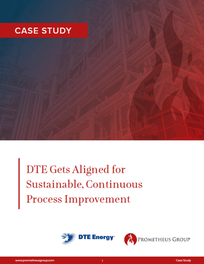 DTE Gets Aligned for Sustainable, Continuous Process Improvement