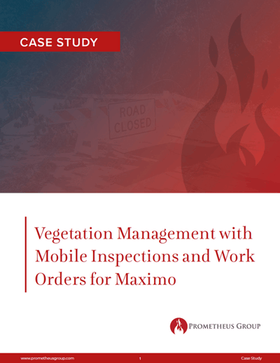 Vegetation Management with Mobile Inspections and Work Orders for Maximo