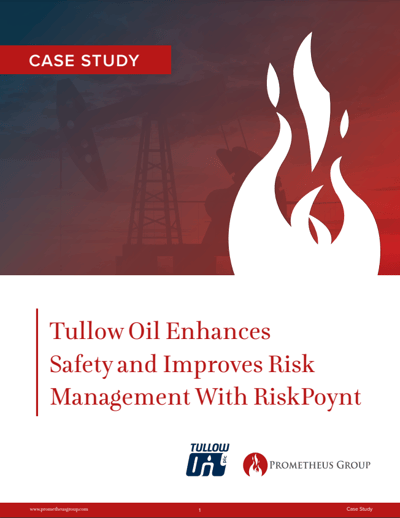 Tullow Oil Enhances Safety and Improves Risk Management With RiskPoynt
