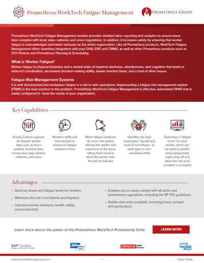 WorkTech Fatigue Management