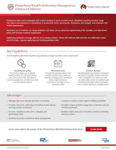 WorkTech Overtime Management