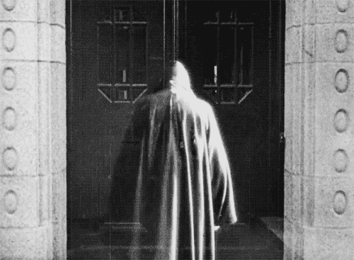 Black And White Horror GIF