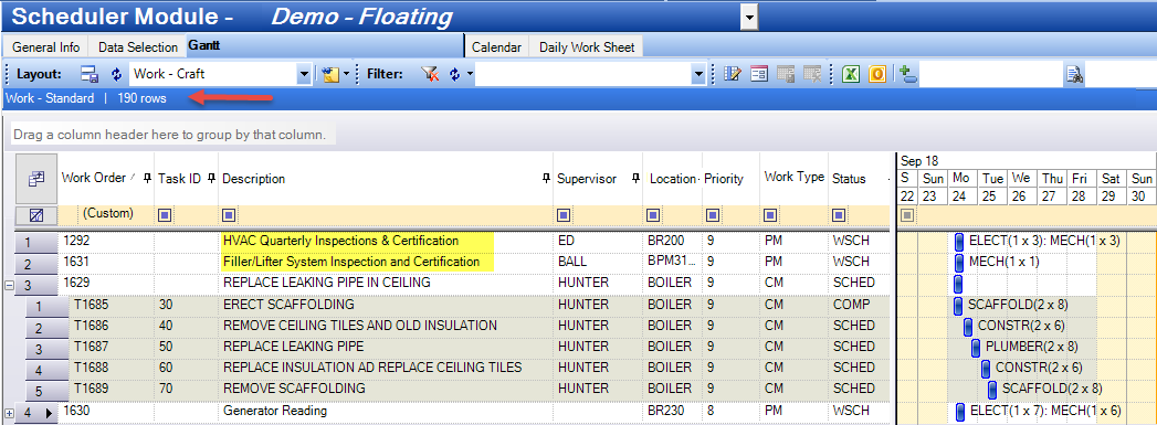 6 loading parent work orders craft requirements