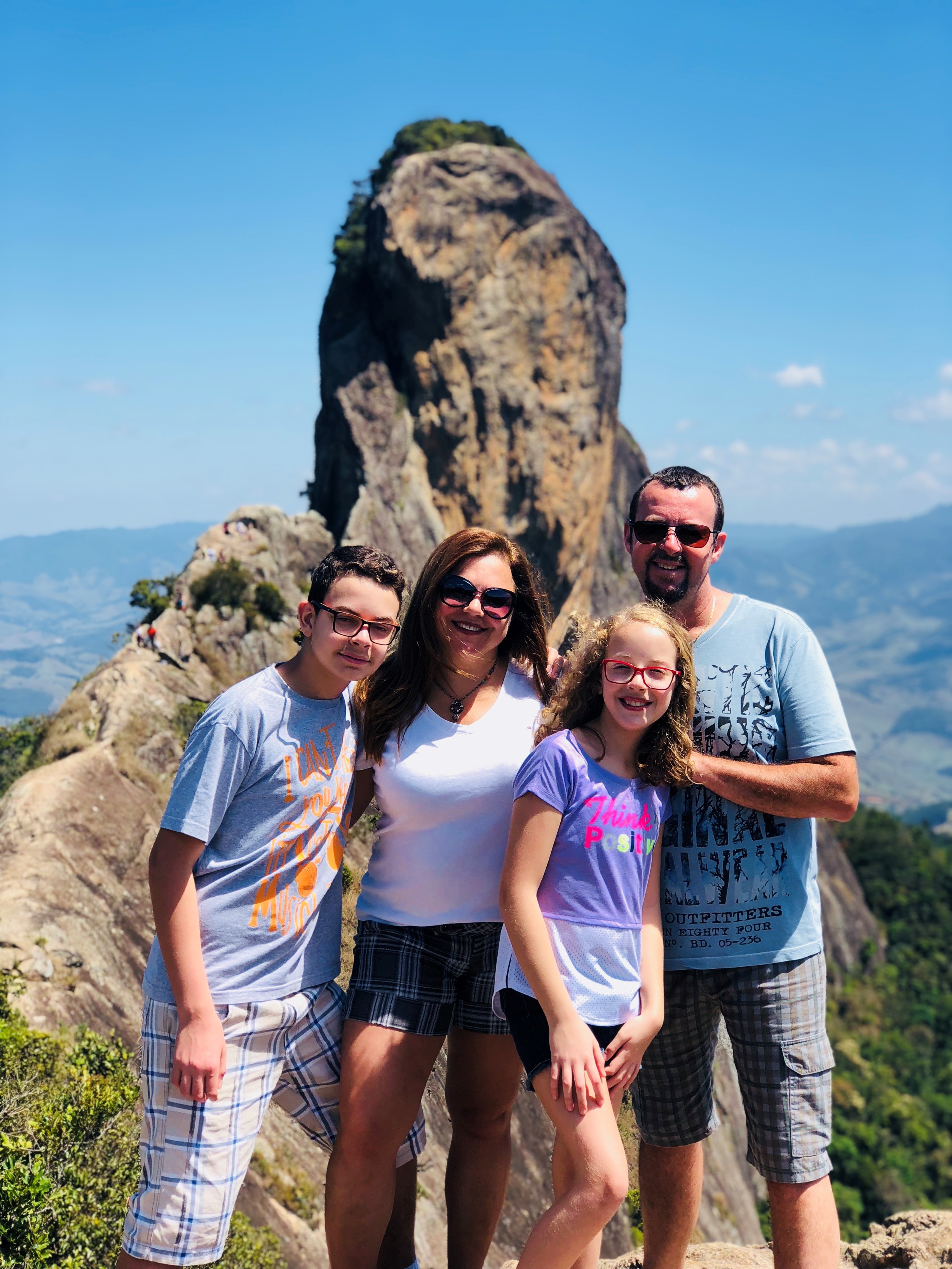 Rosangela Perin and her family