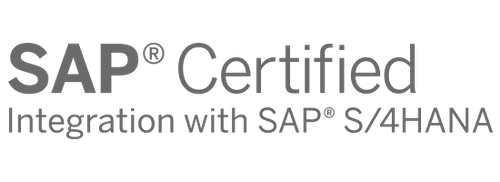 SAP Certified Integration with SAP S/4HANA Logo